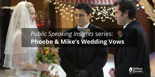 Phoebe and Mike's wedding vows