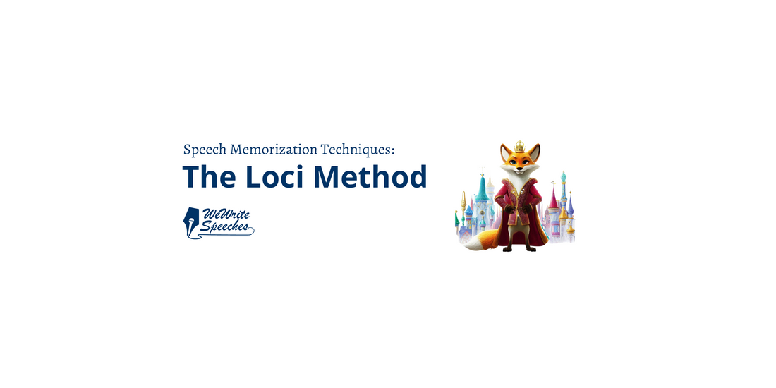 Harness the power of the Loci Method to remember your speech